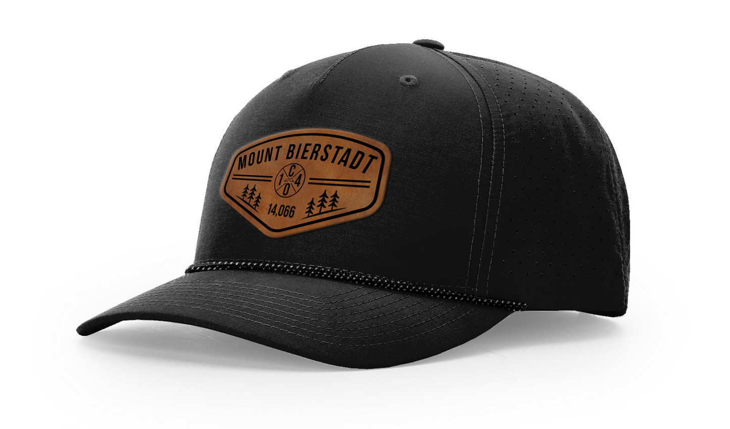 Mount Bierstadt Summit Series Leather Patch Hat