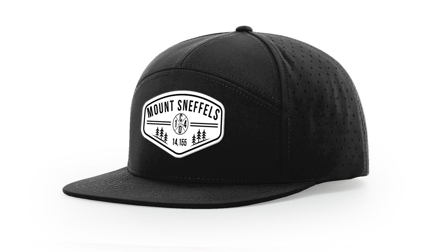 Mount Sneffels Summit Series White Patch Hat