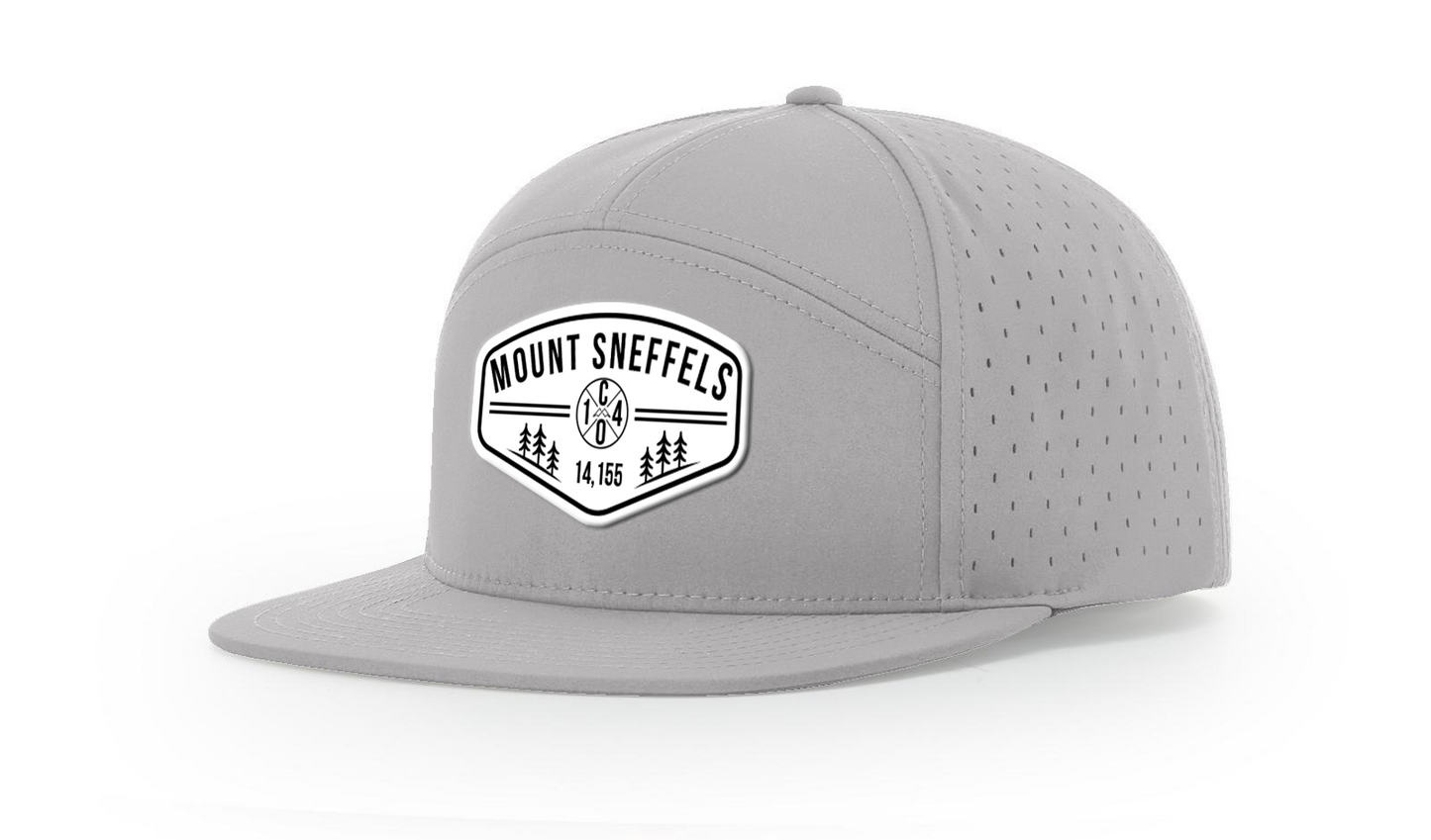 Mount Sneffels Summit Series White Patch Hat