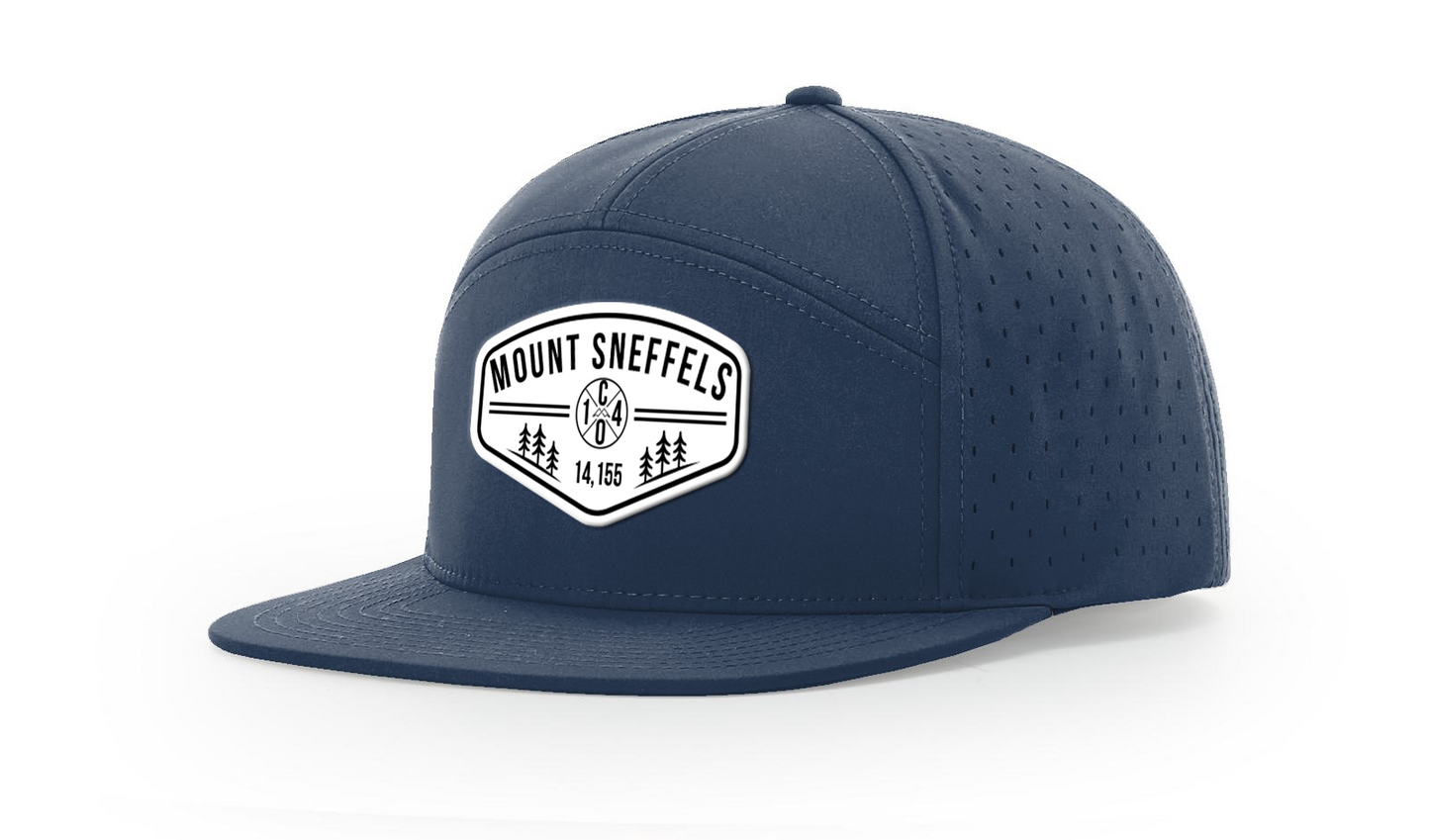 Mount Sneffels Summit Series White Patch Hat