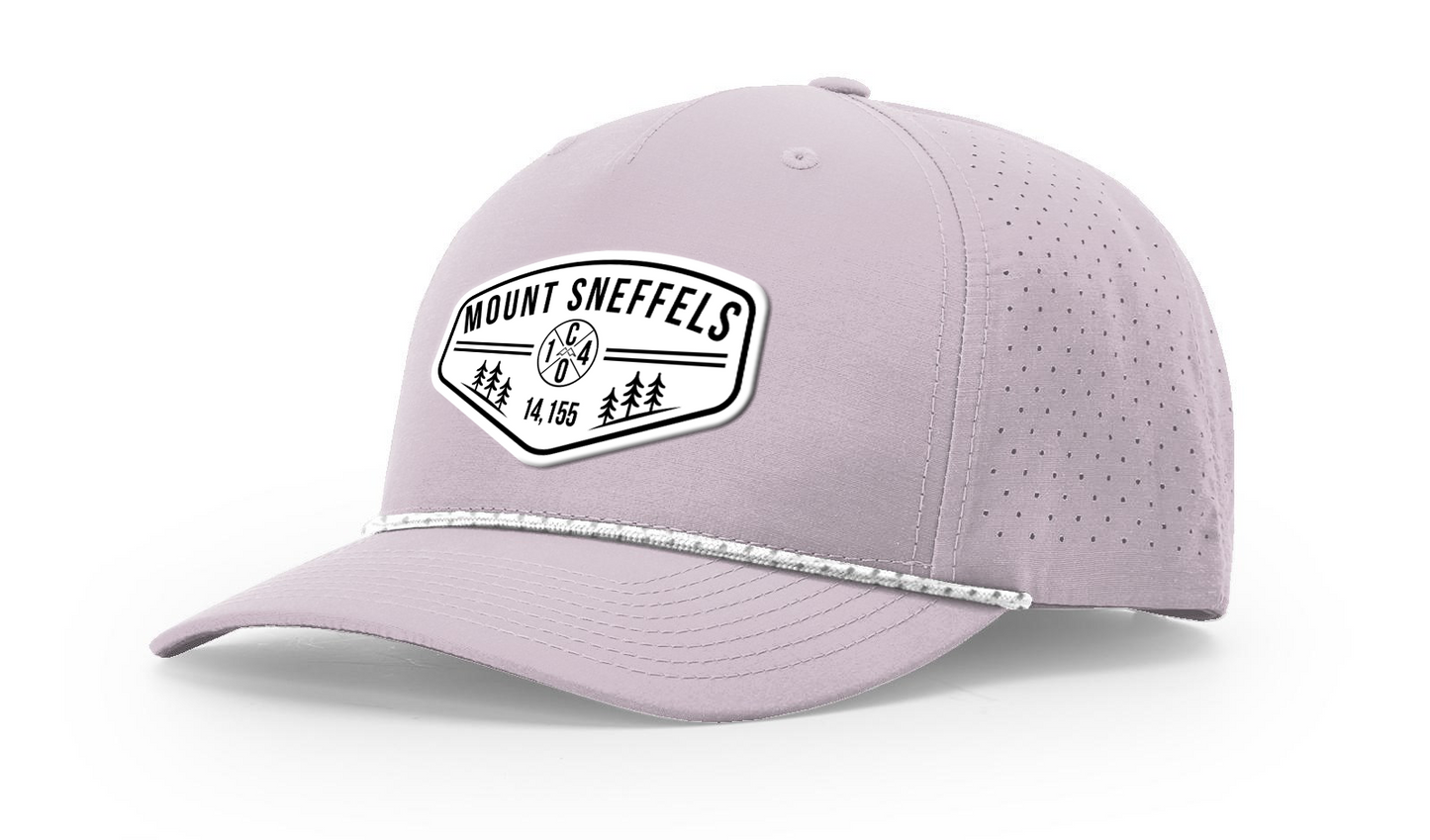 Mount Sneffels Summit Series White Patch Hat