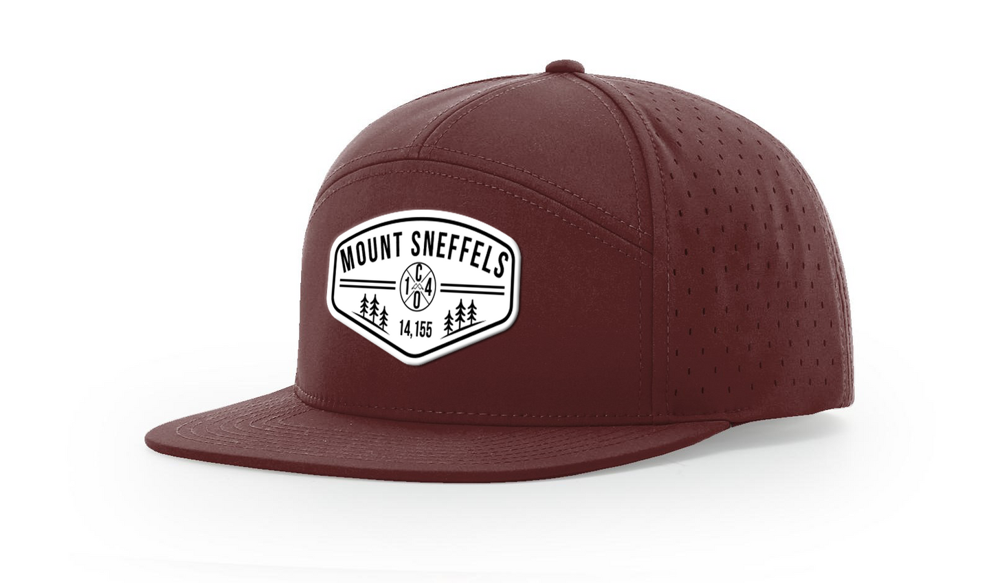 Mount Sneffels Summit Series White Patch Hat