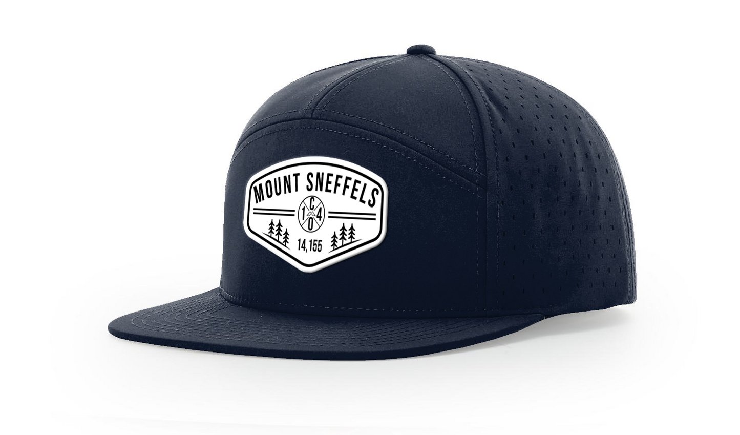 Mount Sneffels Summit Series White Patch Hat