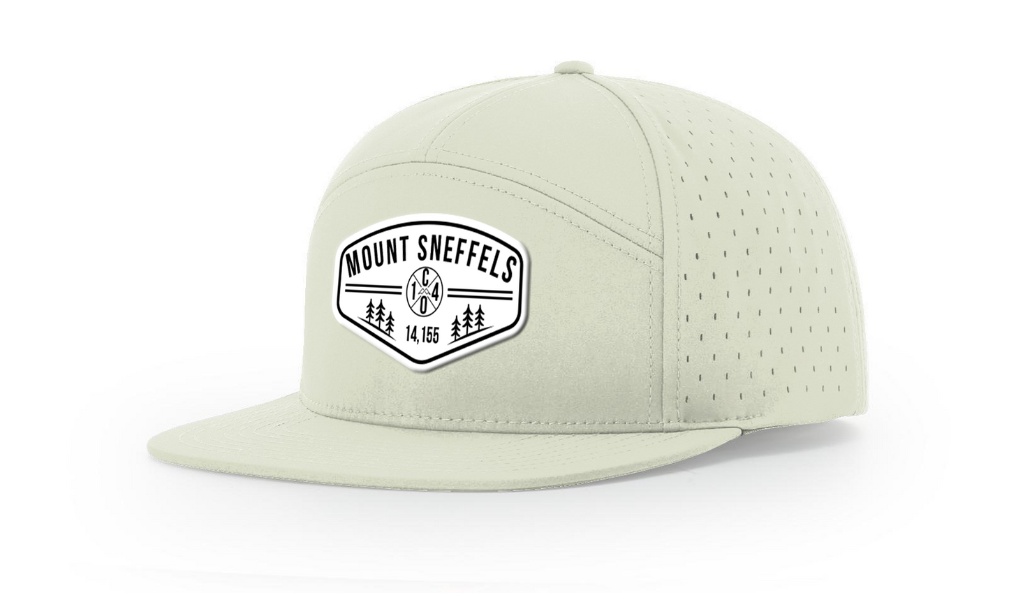 Mount Sneffels Summit Series White Patch Hat