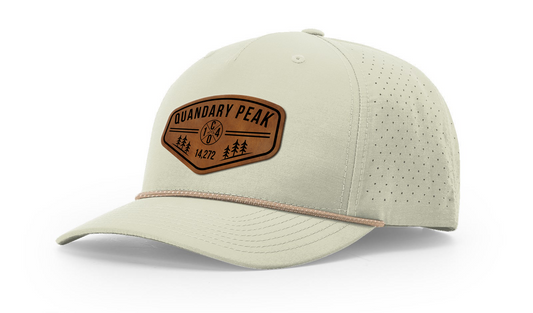 Quandary Peak Summit Series Leather Patch Hat