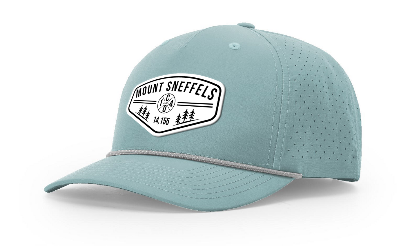 Mount Sneffels Summit Series White Patch Hat