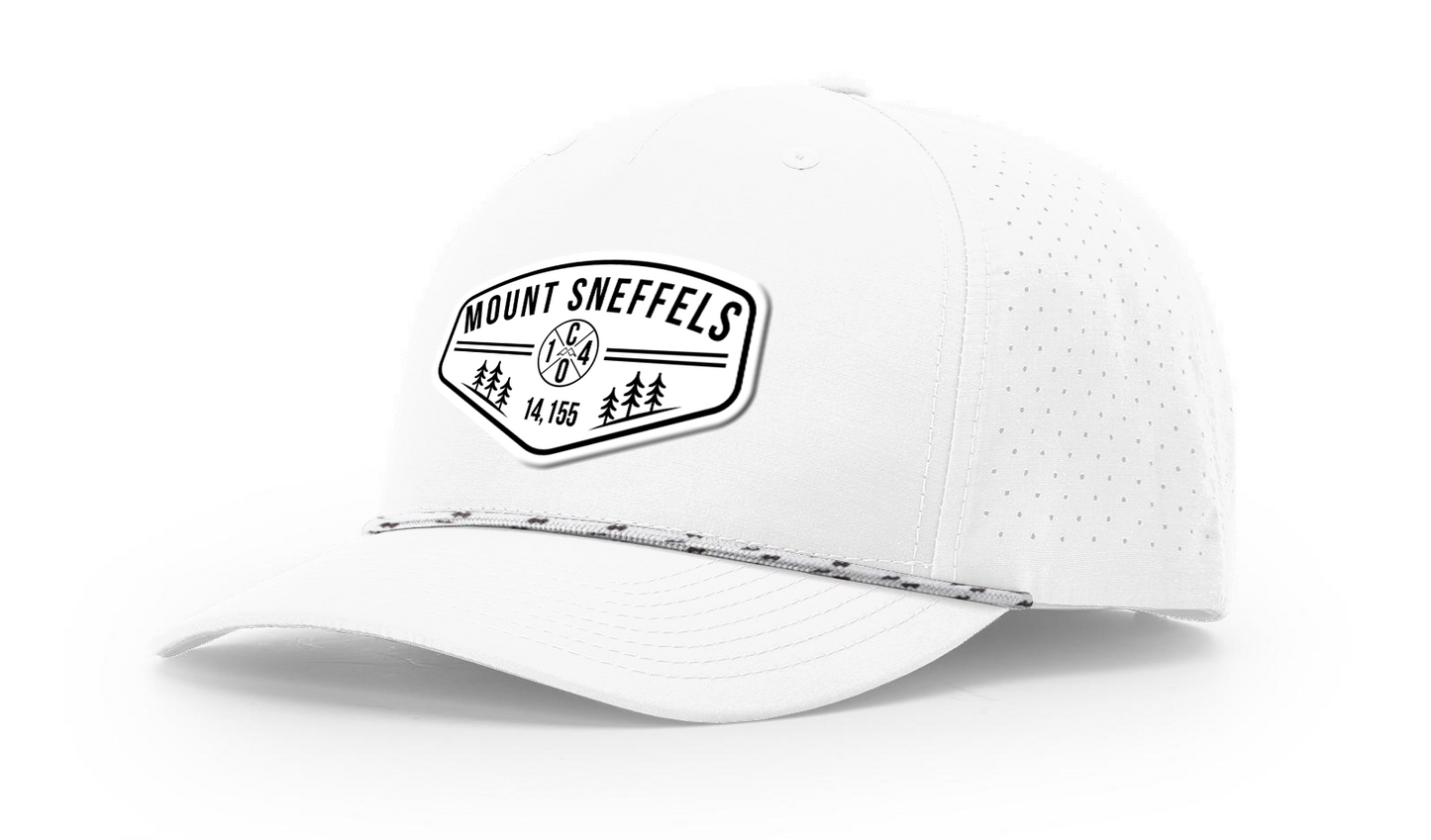 Mount Sneffels Summit Series White Patch Hat